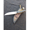 ТЕМНИЙ ЛОРД ІІ авторський ніж ручної роботи Alexknifemaker, сталь Elmax, 62 HRC